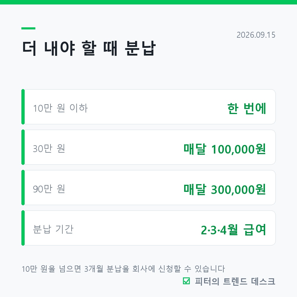 연말정산 환급금, 2월에 들어옵니다 (많이 받으면 손해인 이유) 사진 2